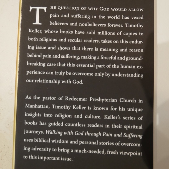 Walking With God Through Pain And Suffering by Timothy Keller (2013)~ - Picture 13 of 14
